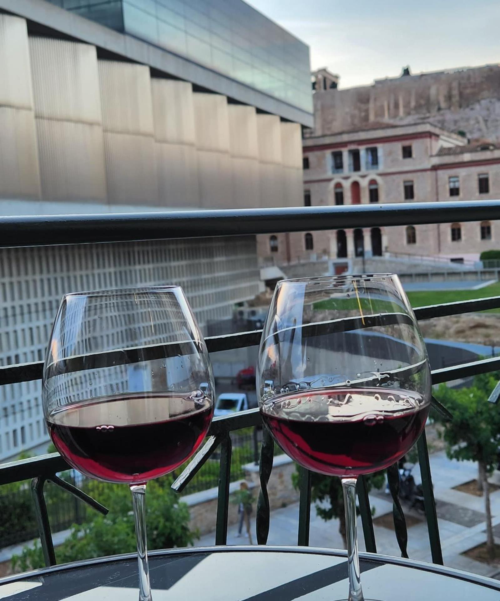 Acropolis View Modern Deluxe Suite With Balcony 雅典 外观 照片