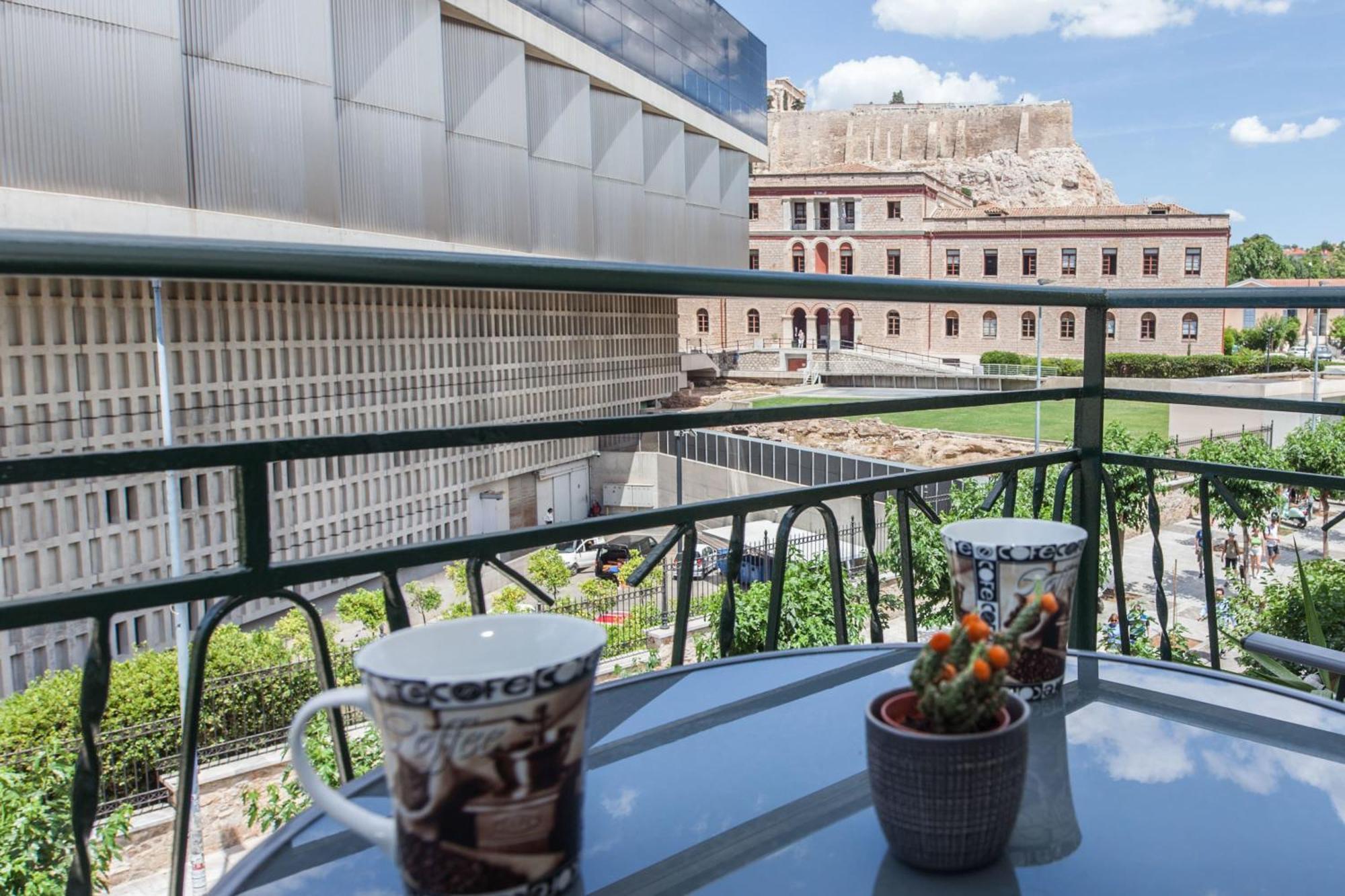 Acropolis View Modern Deluxe Suite With Balcony 雅典 外观 照片